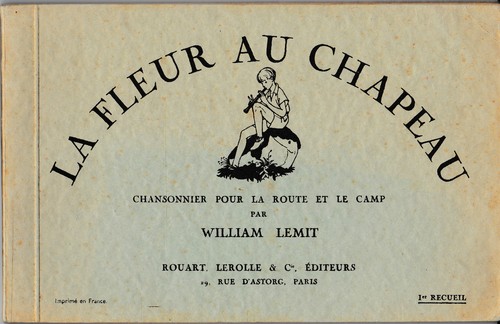 1937 scout fleur chapeau - fleur, au