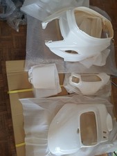 Kit carenage 4 coques MBK Booster Spirit phase 2 YAMAHA Bws 2004 Bw's Blanc NEUF