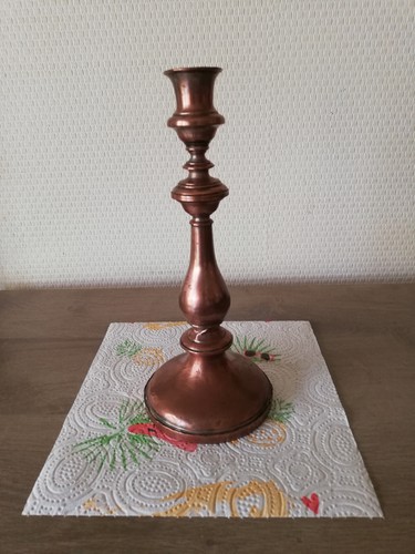 Ancien bougeoir métal - bougeoir,
