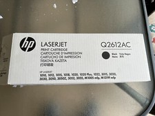 OEM HP Q2612AC Black LaserJet 1010, 1012, 1020, 3015, 3030, 3050Z M1005 OPEN BOX
