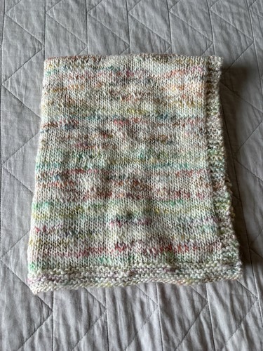 Couverture bébé tricoté - couverture,