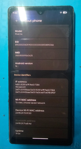 Pixel 128 go fonctionnel - pixel, a