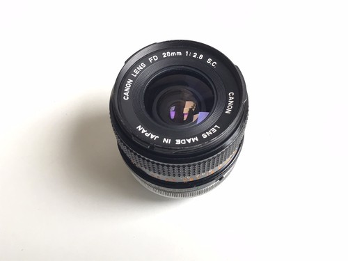 Objectif grand angle canon - objectif, fd