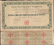 UNION COALNIÈRE VOSGESIENNE (REMIREMONT 88) (T)