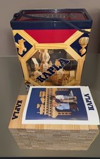 KAPLA Wooden Building Block Plank Set 200 Pieces w/ Original Carry Box & Booklet