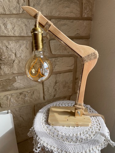 Lampe poser bois - poser, en