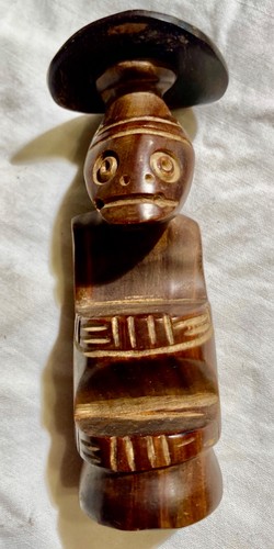 Tiki sculpture statuette - tiki,