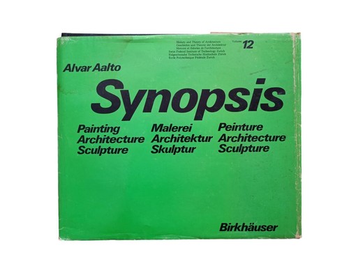 Synopsis aalto 1970 birkhauser - 1970,