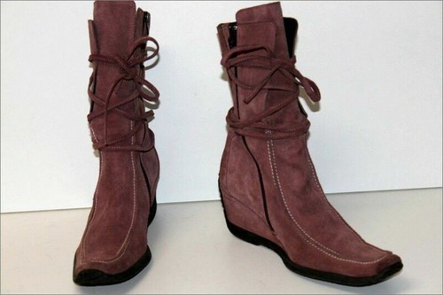 Celty bottines lacets daim - celty,