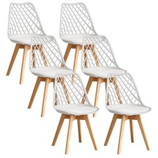 Lot de 6 chaises de salle à