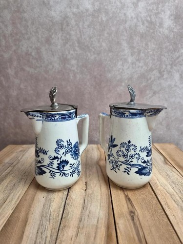 Paire pots lait anciens - de,