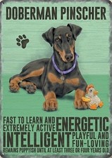 Plaque Signe Indoor Doberman