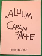 Rare 1976 CARAN D'ACHE Never Served 1976 Beef Eye Refined Coloring Album