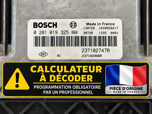 Calculateur moteur renault - calculateur,
