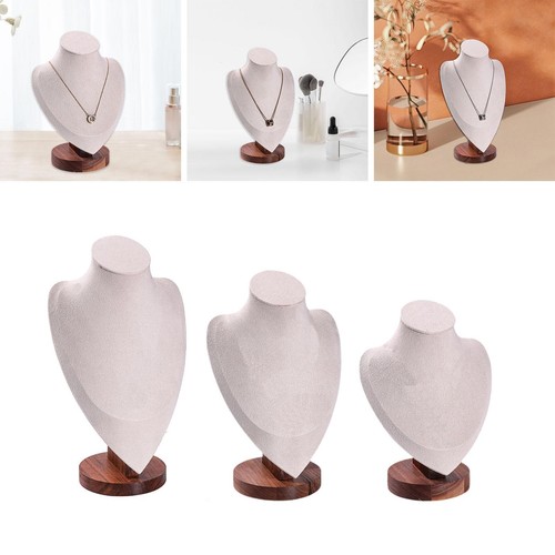 Présentoir collier buste - présentoir, de
