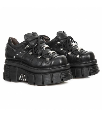 New rock chaussure iconic cuir - new,