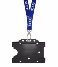 Bleu Staff Identité Cou
