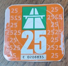 Vignette autoroute Suisse 2025