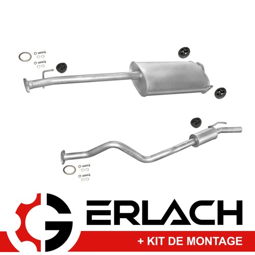 Echappement silencieux pour