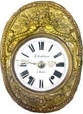 mouvement horloge comtoise à