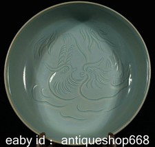 6,8 "Vieille Chine Ru Four Porcelaine Mandarin Canard Écrire-brosse Laveuse