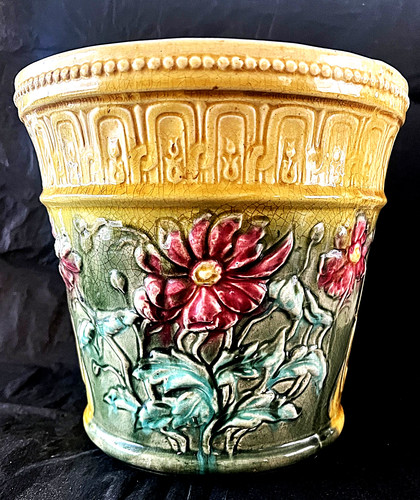 Cache pot 1900 barbotine - pot,