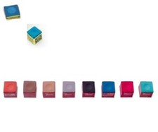 craie (bleu) craies billard americain pool français : marque et couleur au choix