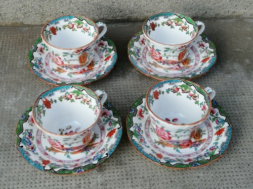 Lot tasses porcelaine - lot, 4