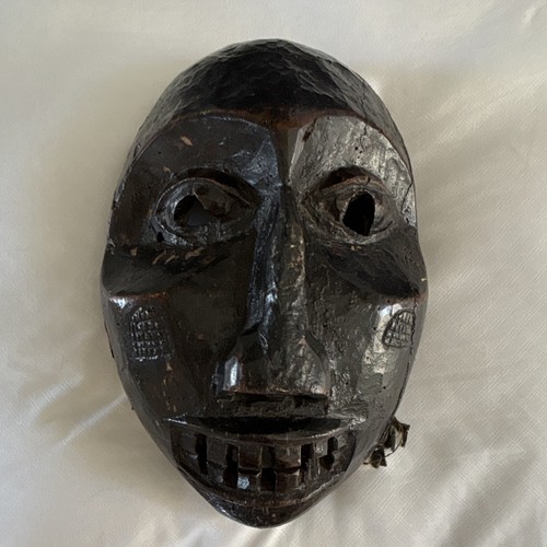 Ancien masque africain bois - ancien, en