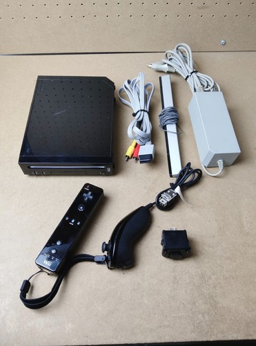 Console nintendo wii noir - console,