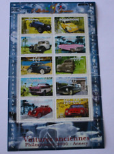 BLOC FEUILLET - BF N° 30 - Collection Jeunesse, Voitures Anciennes - Neuf** 2000