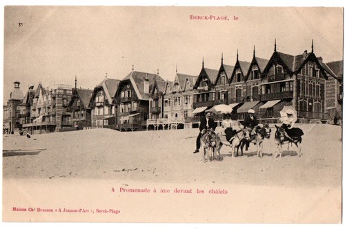 Cpa berck plage pas de - (pas,