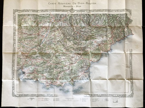 Carte routière dion - de,