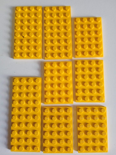 Plaques lego jaune - plaques,