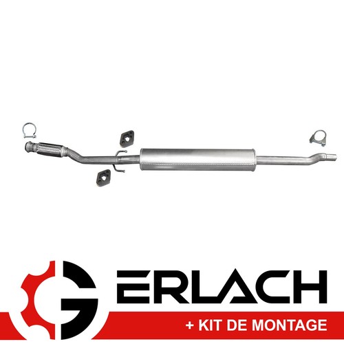 Silencieux intermediaire pour