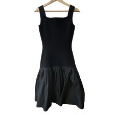 Auth CAROLINA HERRERA - Black Women's Dress