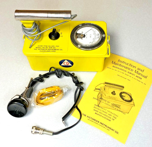 Certified calibrated victoreen - calibrated,