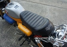 BLACK REPLACEMENT SEAT CAFE RACER MIN FIT FOR HONDA MONKEY 125 Z125 2018-24