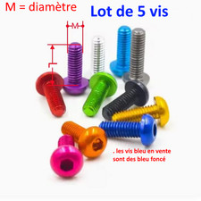 Vis Anodisé M4 M5 M6 Voiture