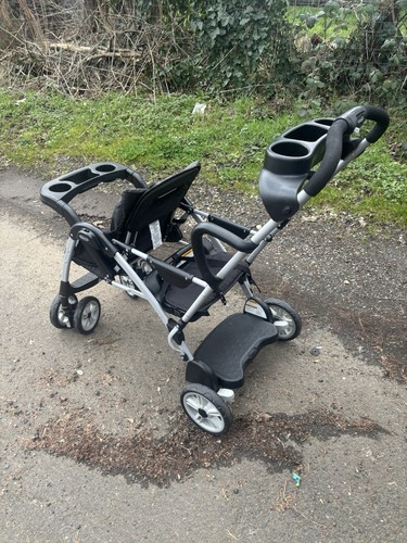 Graco double stroller black - double,