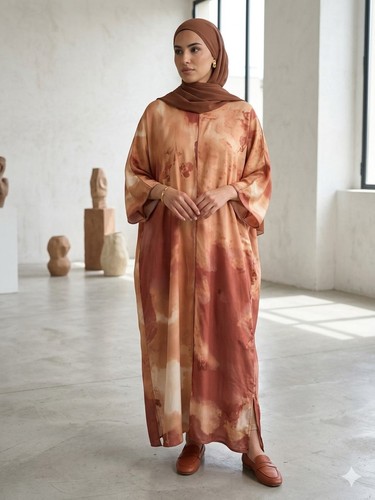Abaya élégante oversize - abaya,