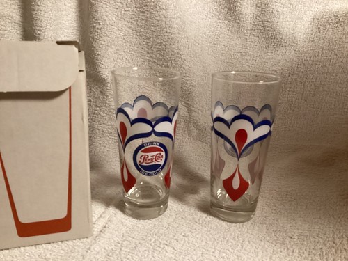 Lot grand verre pepsi - de,
