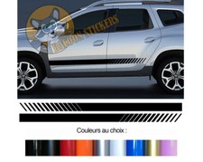 2 X BANDES STRIPES POUR DACIA