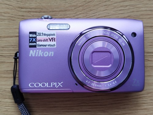 Nikon coolpix s3500 violet - nikon,