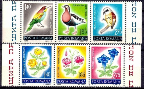 Roumanie 1973 oiseaux sauvages - 1973,