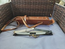 Vintage Dietzgen Alidade WWII leather Case In Good Pre Owned Condition V8