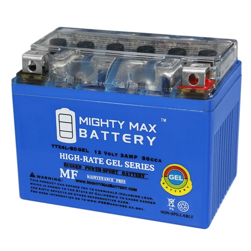 Mighty max ytx4l - mighty, gel