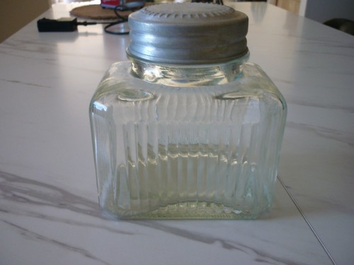 Ancien bocal verre - en,