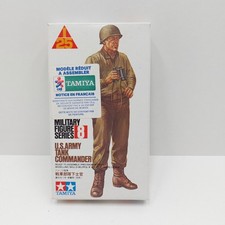 1/25 Tamiya PF0008 Figurine maquette US Army Tank Commander