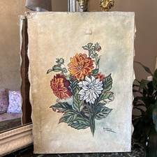 Huile Sur Toile Ancienne